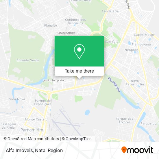 Alfa Imoveis map