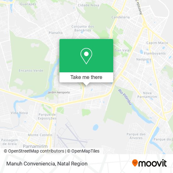Manuh Conveniencia map