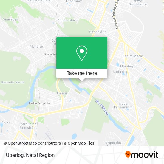 Uberlog map