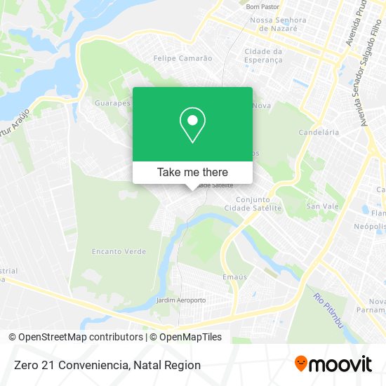 Zero 21 Conveniencia map