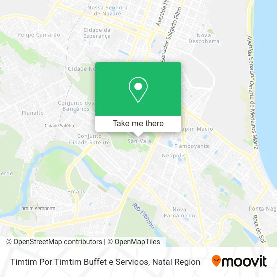 Timtim Por Timtim Buffet e Servicos map