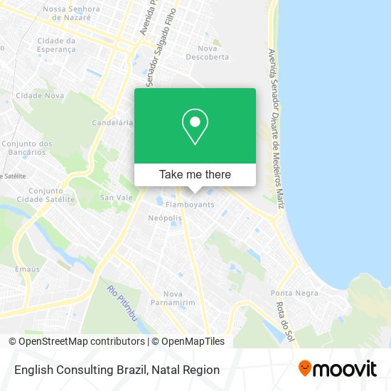 English Consulting Brazil map