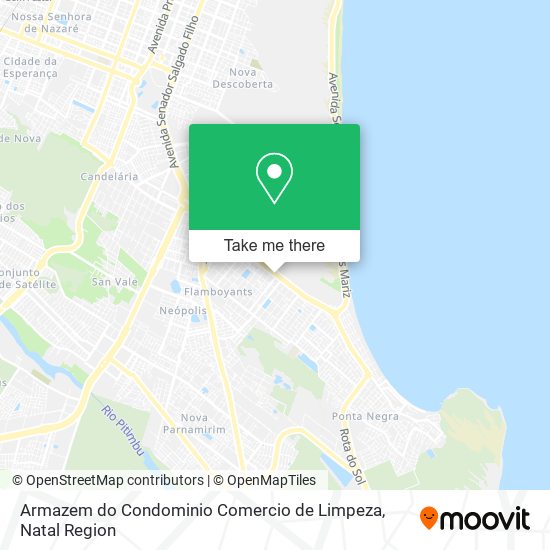 Armazem do Condominio Comercio de Limpeza map
