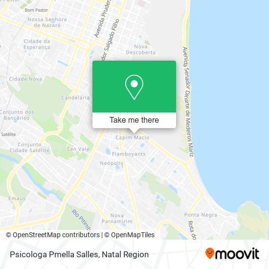 Psicologa Pmella Salles map