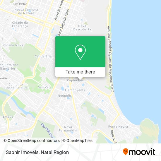 Saphir Imoveis map