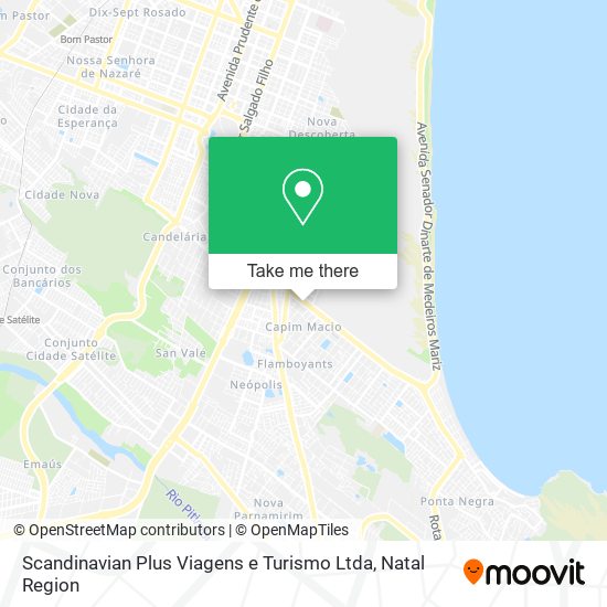 Scandinavian Plus Viagens e Turismo Ltda map