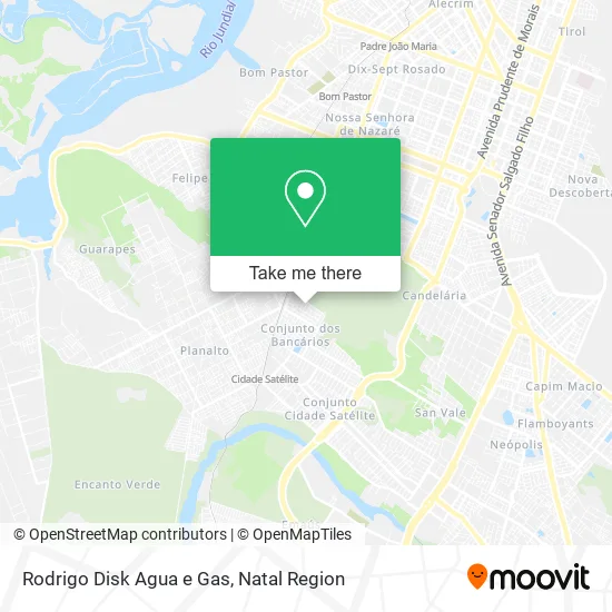 Rodrigo Disk Agua e Gas map