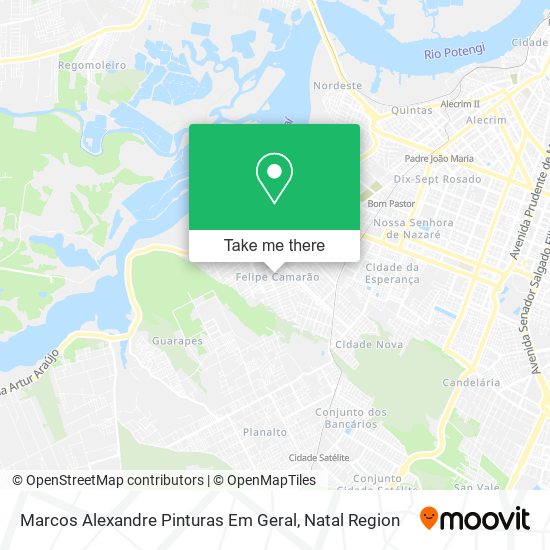 Marcos Alexandre Pinturas Em Geral map