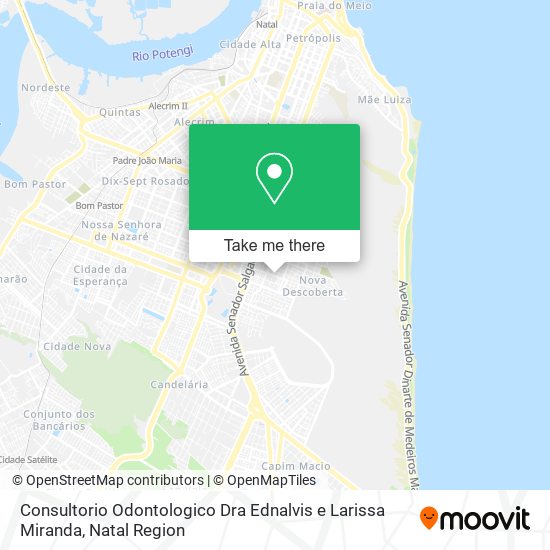 Consultorio Odontologico Dra Ednalvis e Larissa Miranda map