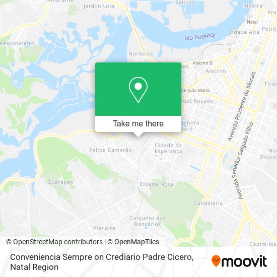 Conveniencia Sempre on Crediario Padre Cicero map