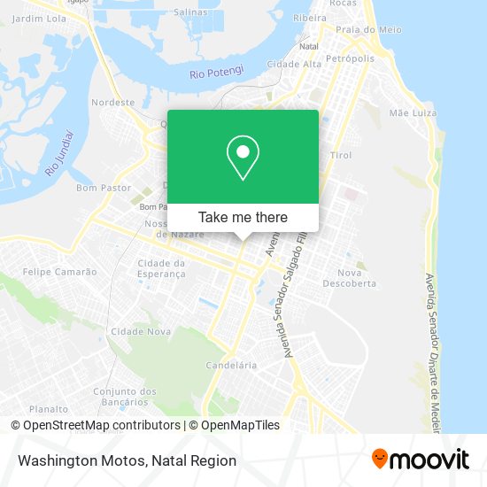 Washington Motos map