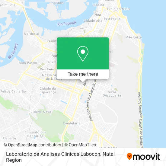 Laboratorio de Analises Clinicas Labocon map