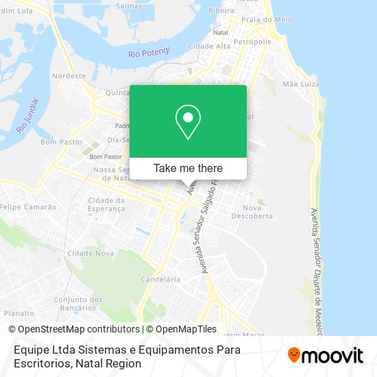 Mapa Equipe Ltda Sistemas e Equipamentos Para Escritorios