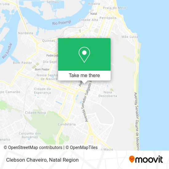 Clebson Chaveiro map