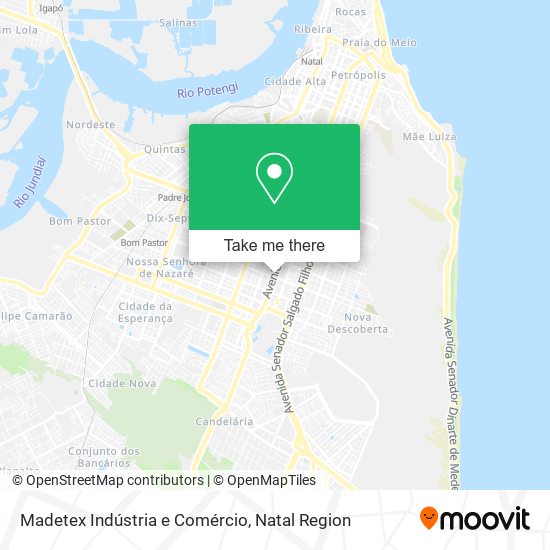 Madetex Indústria e Comércio map