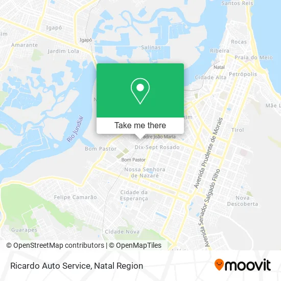 Ricardo Auto Service map