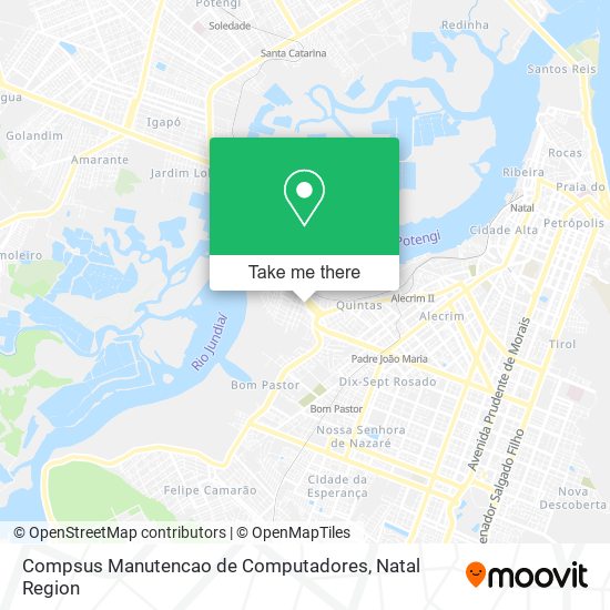 Mapa Compsus Manutencao de Computadores