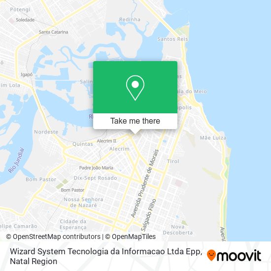 Mapa Wizard System Tecnologia da Informacao Ltda Epp