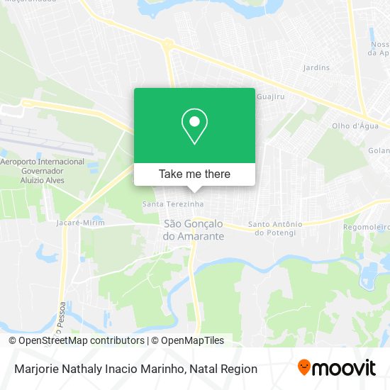 Marjorie Nathaly Inacio Marinho map