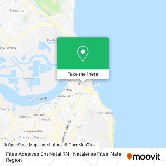 Fitas Adesivas Em Natal RN - Natalense Fitas map