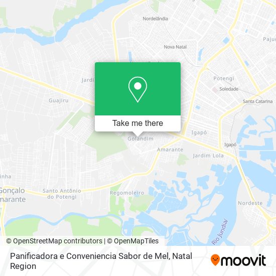 Panificadora e Conveniencia Sabor de Mel map