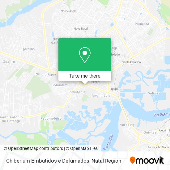 Chiberium Embutidos e Defumados map