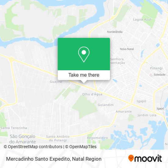 Mercadinho Santo Expedito map