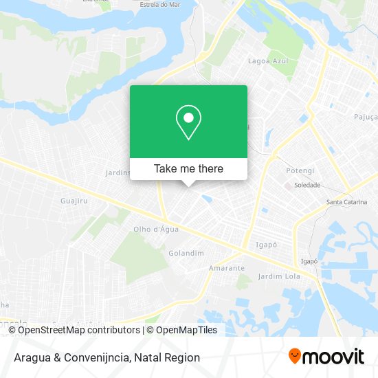 Mapa Aragua & Convenijncia