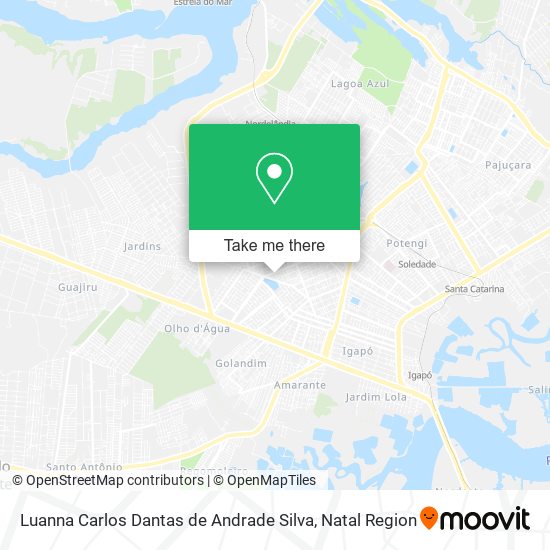 Luanna Carlos Dantas de Andrade Silva map