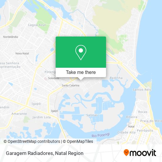 Mapa Garagem Radiadores