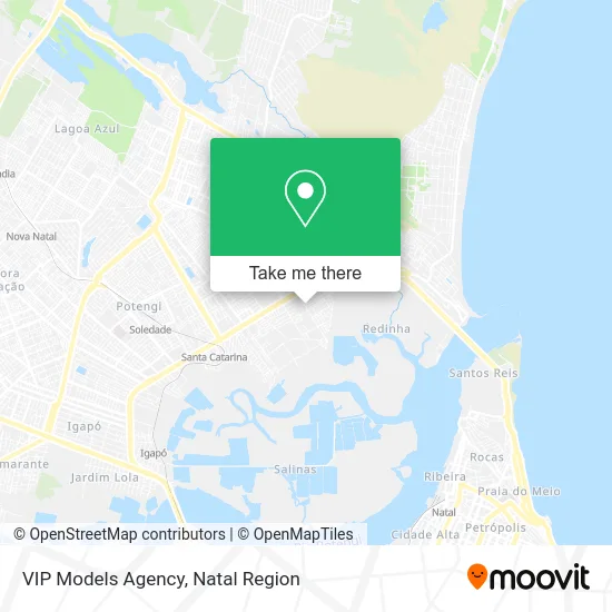VIP Models Agency map