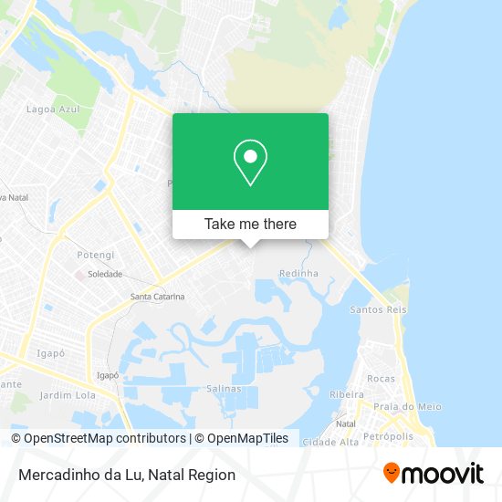 Mapa Mercadinho da Lu