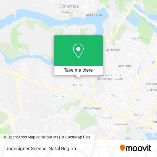 Mapa Jndesigner Service