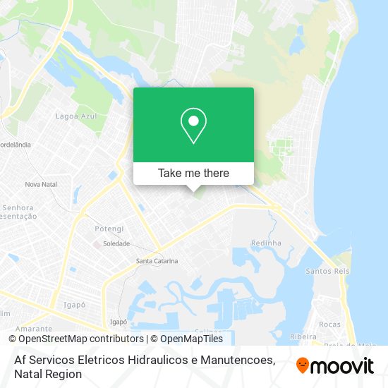Af Servicos Eletricos Hidraulicos e Manutencoes map