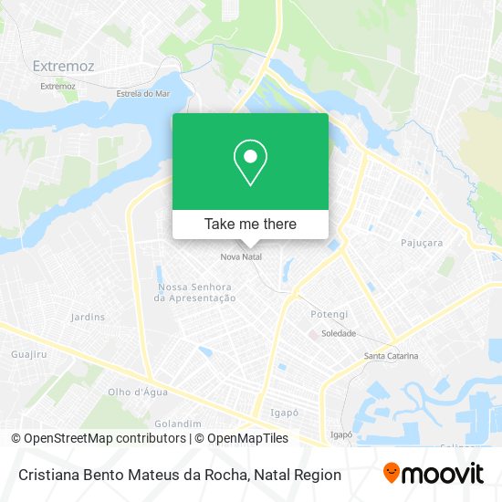 Cristiana Bento Mateus da Rocha map
