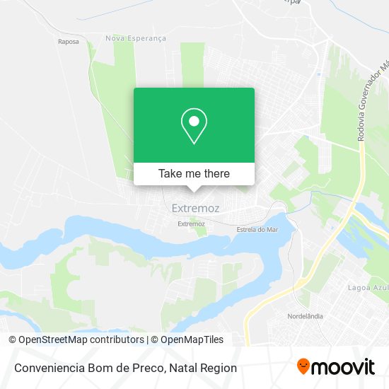 Conveniencia Bom de Preco map