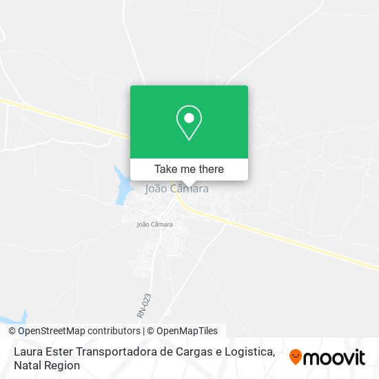 Laura Ester Transportadora de Cargas e Logistica map