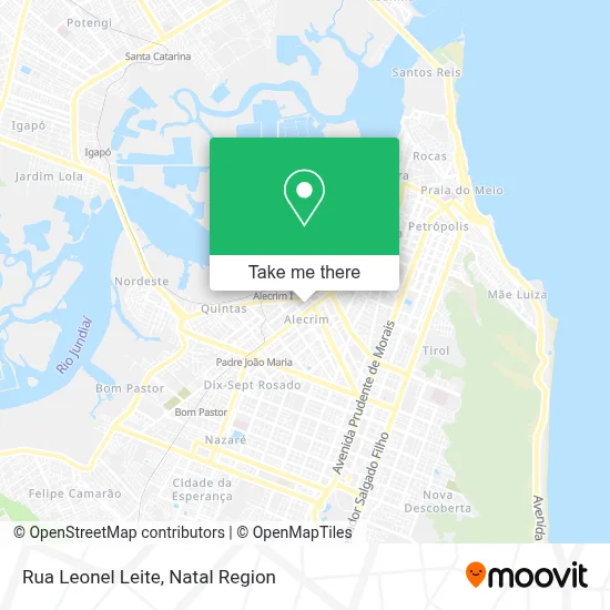 Rua Leonel Leite map