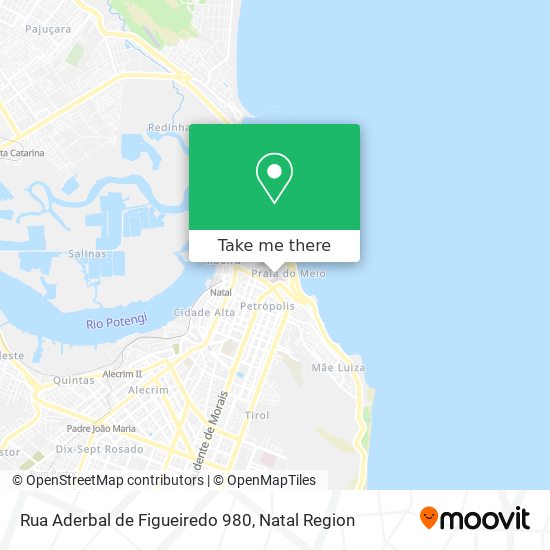 Rua Aderbal de Figueiredo 980 map