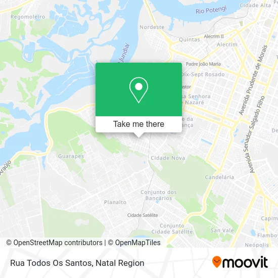 Rua Todos Os Santos map