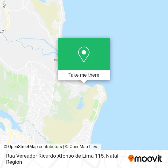 Rua Vereador Ricardo Afonso de Lima 115 map