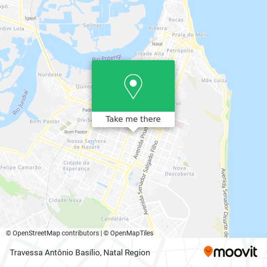 Travessa Antônio Basílio map