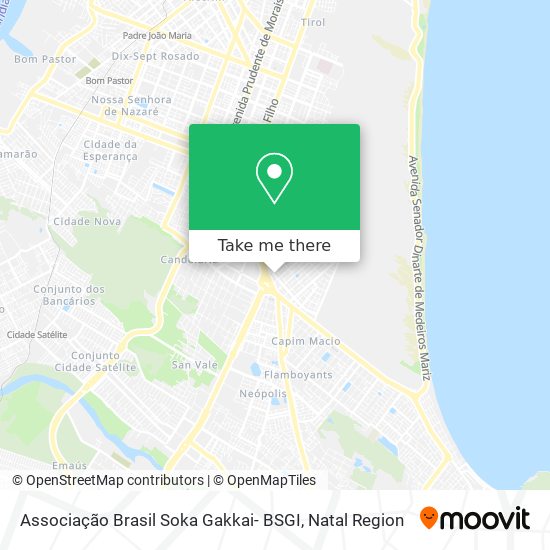Associação Brasil Soka Gakkai- BSGI map