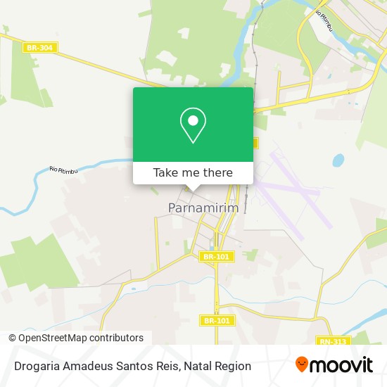 Drogaria Amadeus Santos Reis map