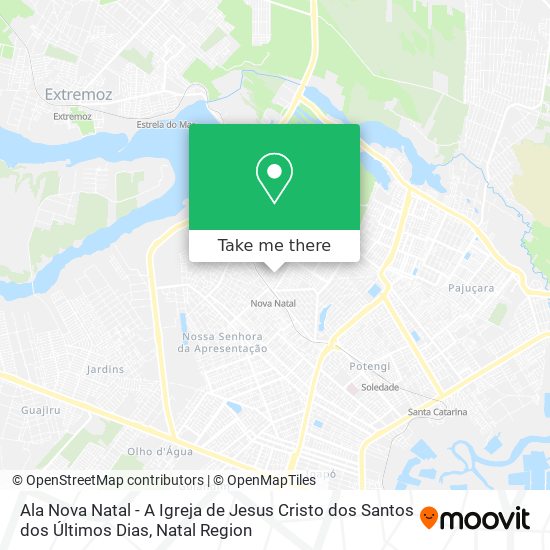 Ala Nova Natal - A Igreja de Jesus Cristo dos Santos dos Últimos Dias map