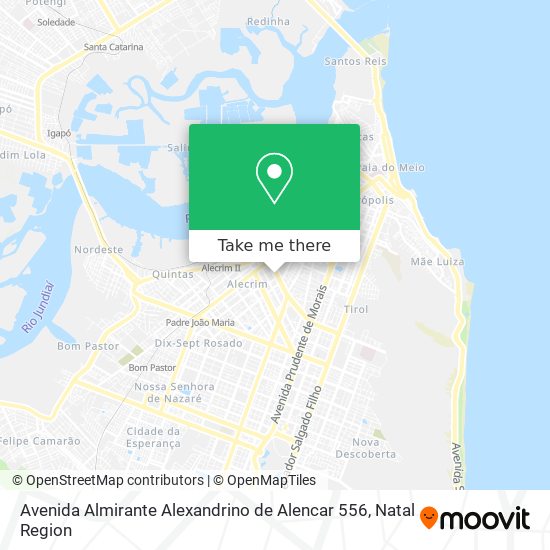 Avenida Almirante Alexandrino de Alencar 556 map