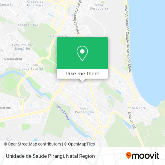 Unidade de Saúde Pirangi map