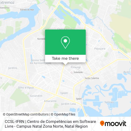 CCSL-IFRN | Centro de Competências em Software Livre - Campus Natal Zona Norte map