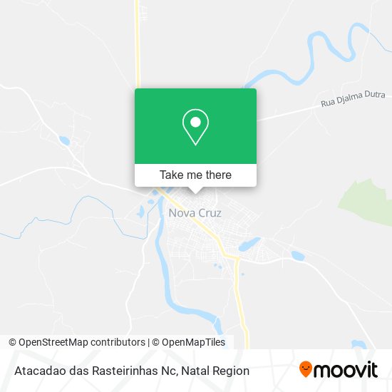 Atacadao das Rasteirinhas Nc map