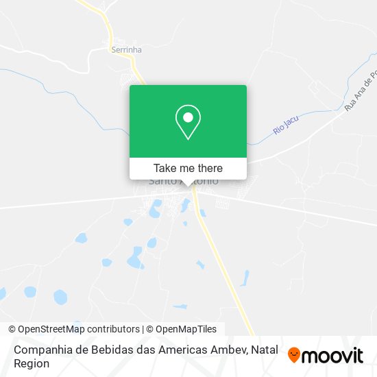 Companhia de Bebidas das Americas Ambev map